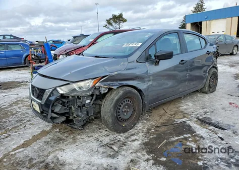 2021 Nissan Versa S из США, поврежденный, VIN 3N1CN8DV0ML853089